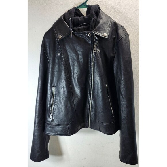 Levi's Black Leather Jacket - Picture 1 of 11